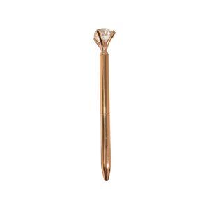 Gold Diamond Topped Writing Pen